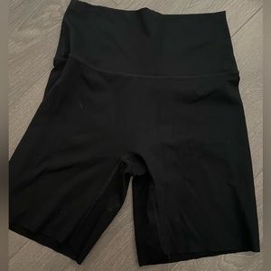 Aerie offline black high rise biker shorts